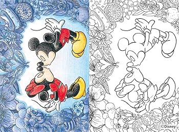 Disney - ディズニー塗り絵カード ディズニー塗り絵カードBOOK (ブティックムックno.1299) |本